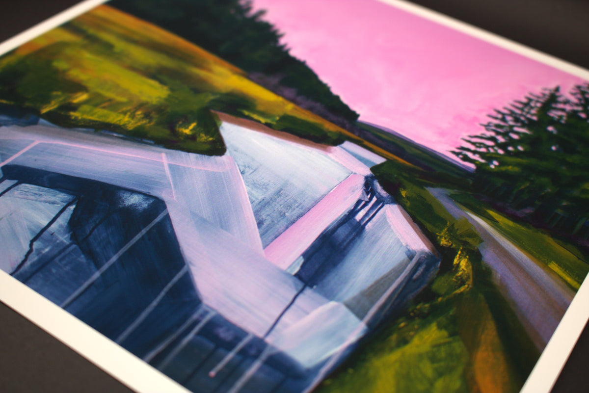 River Severn in Pink